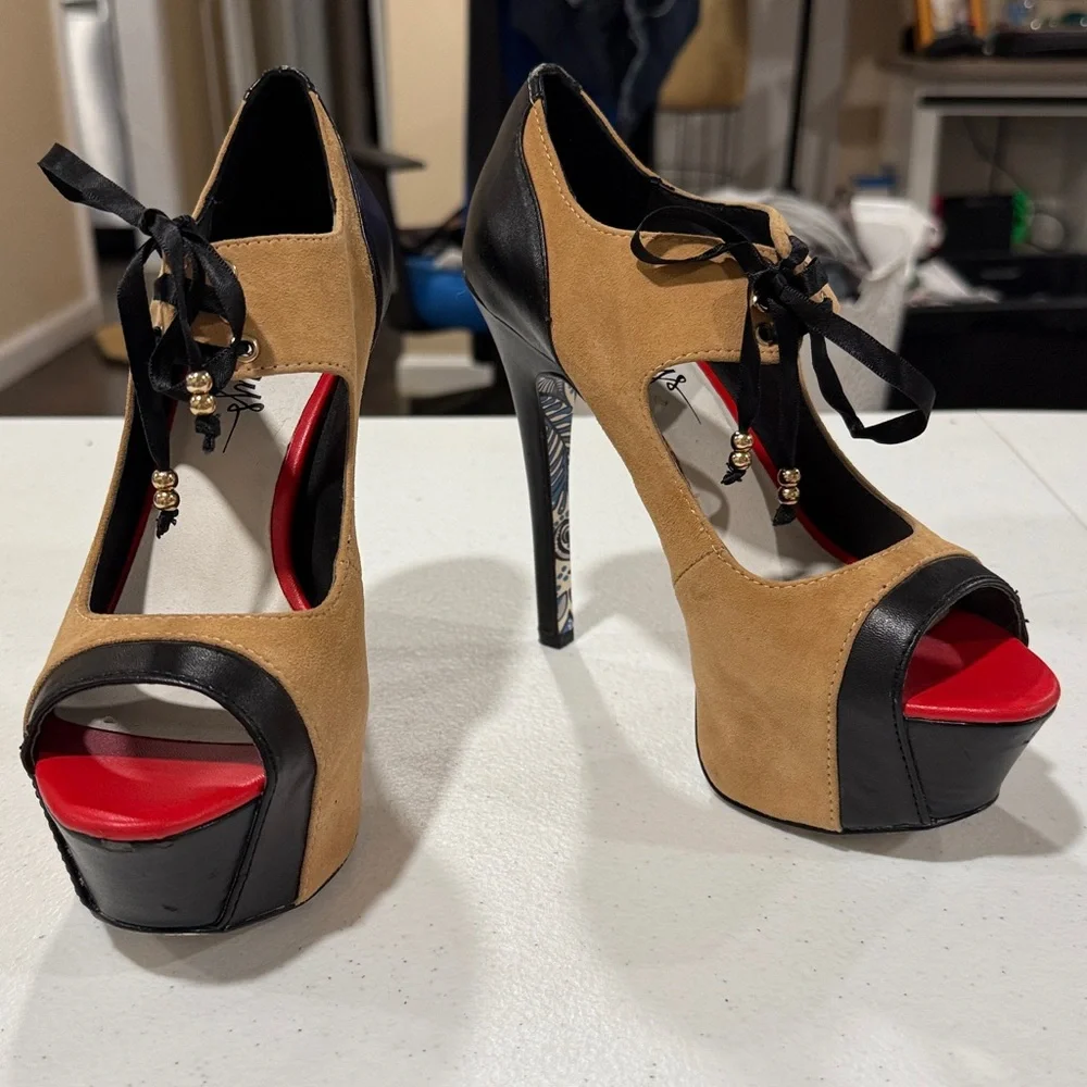 Taylor Says Nesta Nesting Doll Platform Stilettos